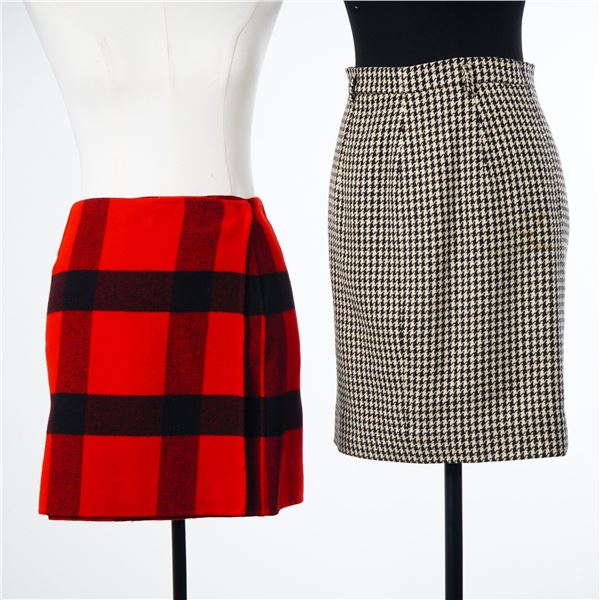 2pc Designer Skirts including Ralph Lauren Collection and Jil Sander
