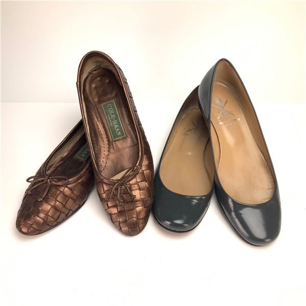 Two Pairs of Women's Ballet Flats Including Opening Ceremony and Cole Haan
