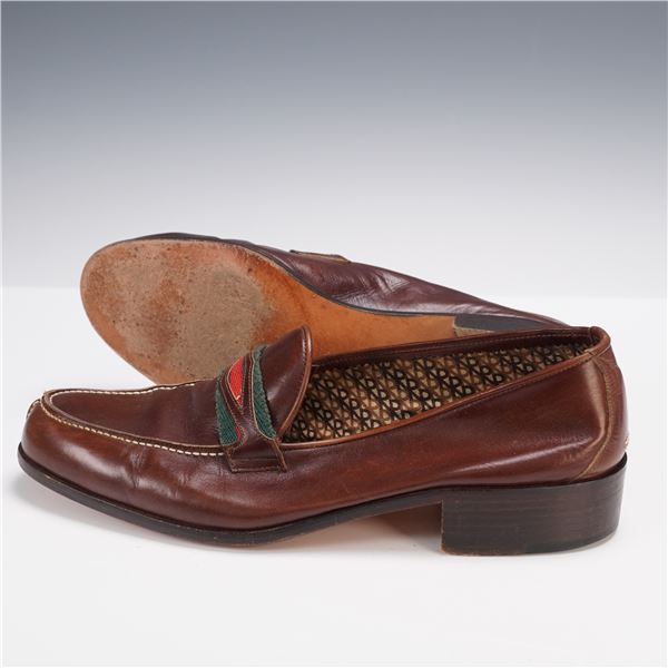Neiman Marcus by Rosetti Brown Leather Loafers