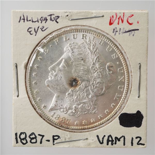 1887-P Morgan Silver Dollar