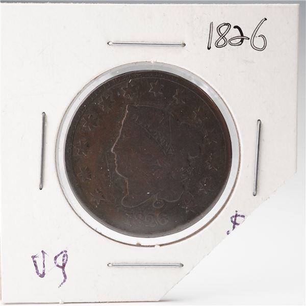 1826 Liberty Head Large Cent