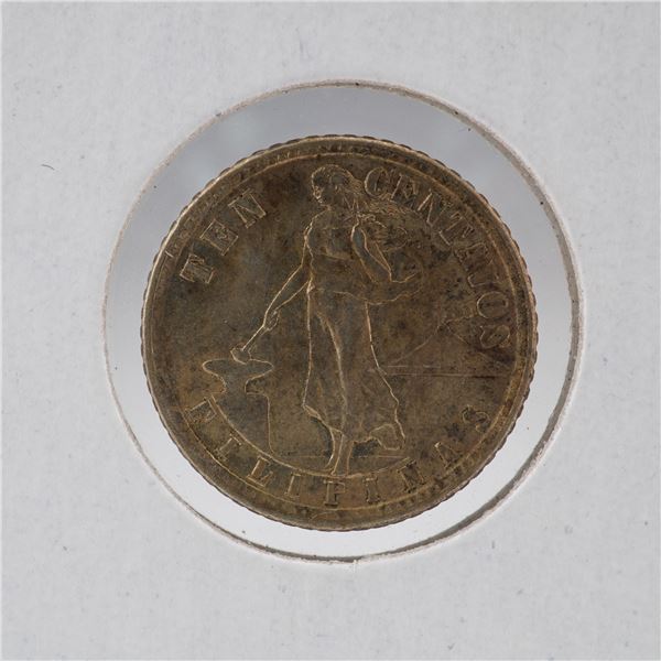 1919-S US/Philippines 10 Centavos Coin