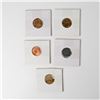 Image 2 : 5pc US Lincoln Memorial Cent Lamination Error Coin Collection