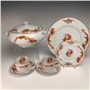 Image 1 : 7pc Raynaud Limoges Porcelain Red Dragon Dinnerware Set