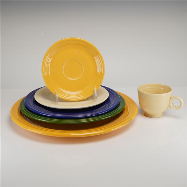 Homer Laughlin Company Co. Fiesta Multi-Color 6pc Dinnerware Set