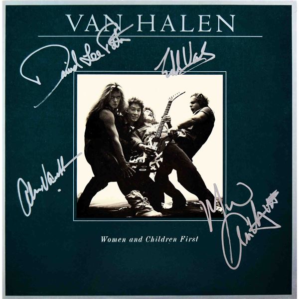 Van Halen signed Women and Children First album