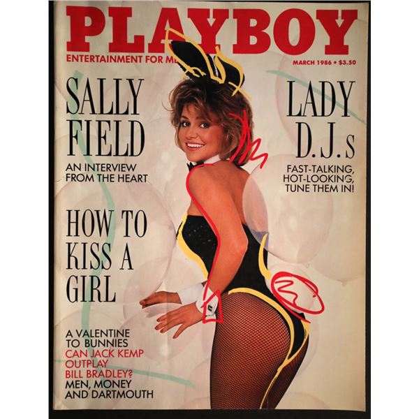 Playboy Magazine March 1986 Sally Field Cover