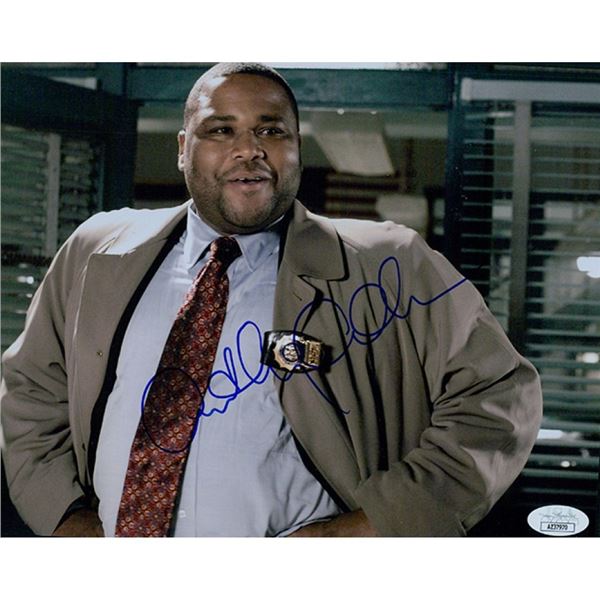 Law and Order Anthony Anderson signed photo. JSA Authenticated