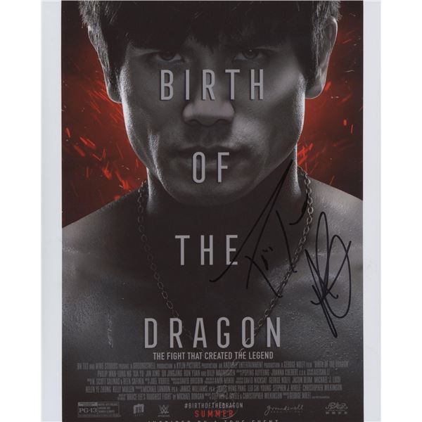 Birth of the Dragon Philip Ng signed movie photo