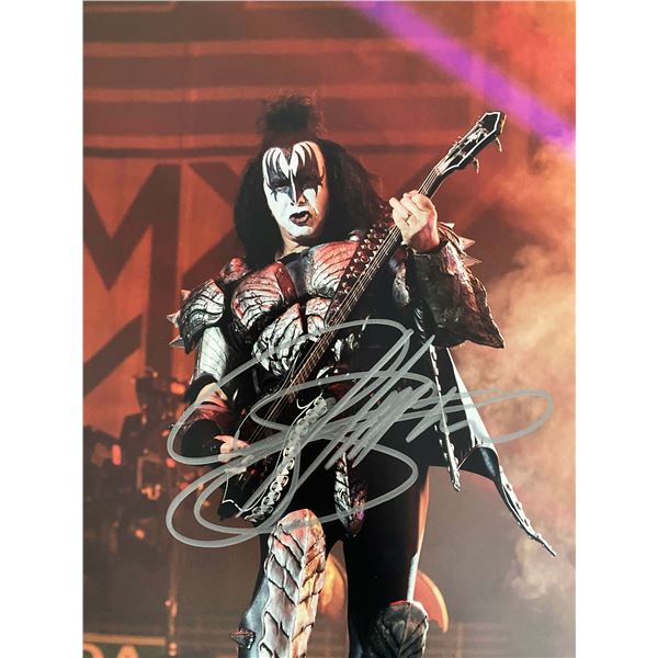 Kiss Gene Simmons signed photo