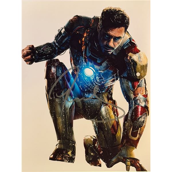 Iron Man Robert Downey Jr. signed photo