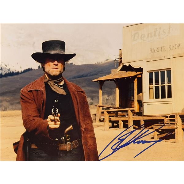 Clint Eastwood signed photo