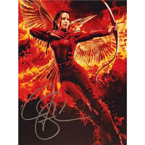 The Hunger Games Jennifer Lawrence signed photo