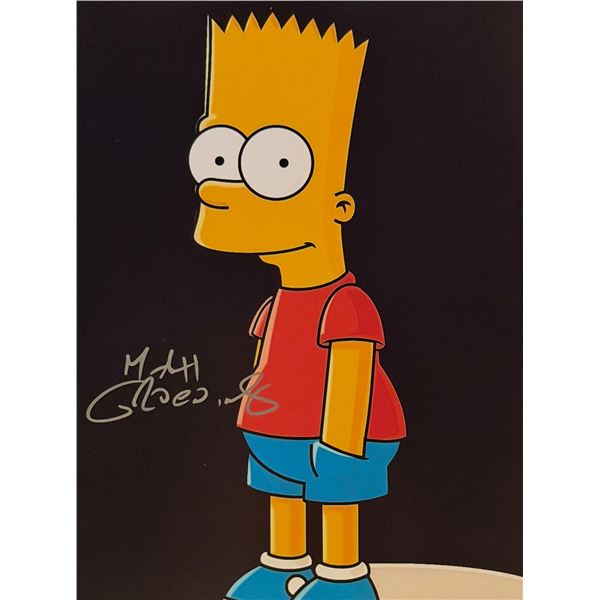 The Simpsons Matt Groening signed photo