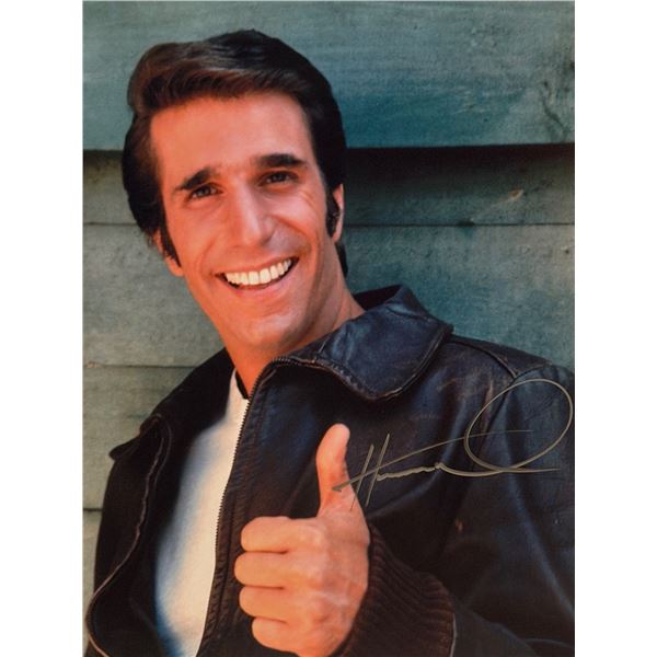 Happy Days Henry Winkler signed photo