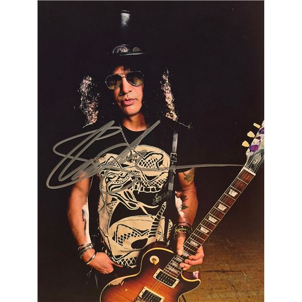 Guns N Roses Slash signed photo