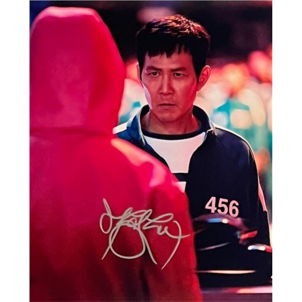 Squid Games Lee Jung-jae signed photo
