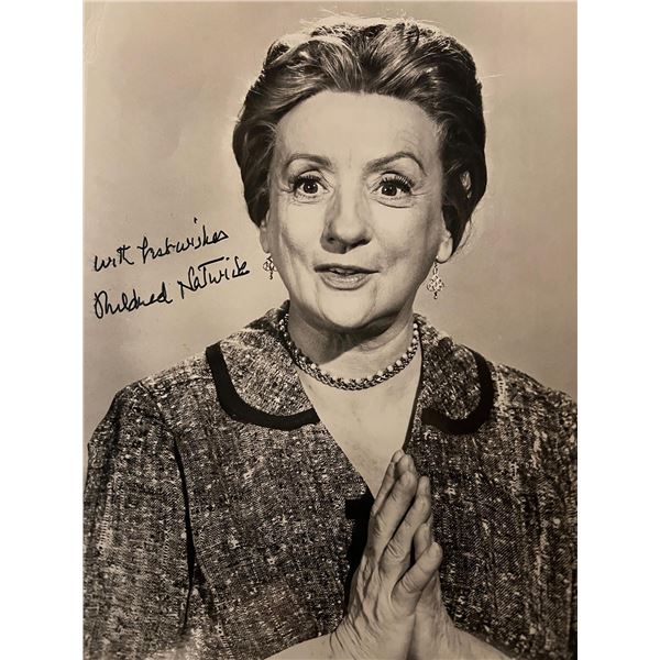 Barefoot in The Park Mildred Natwick signed photo