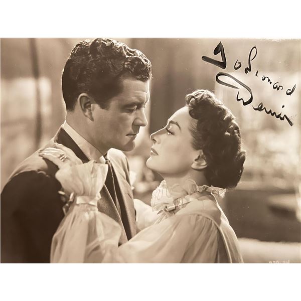 Kitty Foyle Dennis Morgan signed movie  photo