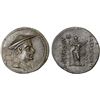 Image 1 : BACTRIA: Antimachos I Theos, ca. 185-170 BC, AR hemidrachm (2.11g), Choice XF