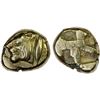 Image 1 : MYSIA: Kyzikos, EL 1/6 stater (hekte) (2.81g), ca. 550-450 BC, Choice VF