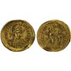 Image 1 : ROMAN EMPIRE: Theodosius II, 402-450 AD, AV solidus (4.29g), Constantinople, VF-XF