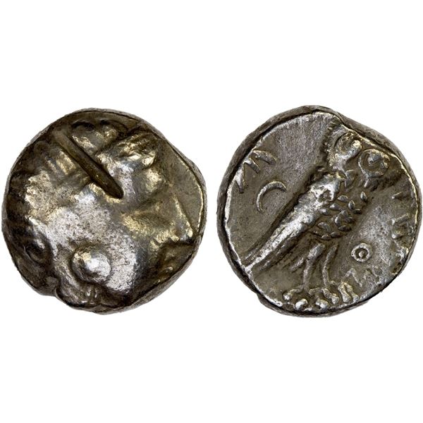 MESOPOTAMIA: Alexandrine Empire, Mazakes, satrap, ca. 331-322 BC, AR tetradrachm (16.98g), VF