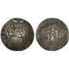 Image 1 : ARAB-SASANIAN: Khalid b. 'Abd Allah, ca. 692-694, AR drachm (3.66g), BCLA (al-Basra), AH74, Fine