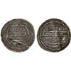 Image 1 : ABBASID: al-Ma'mun, 810-833, AR dirham (2.93g), Madinat Arran, AH214, VF