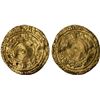 Image 1 : FATIMID: al-Mu'izz, 953-975, AV 1/4 dinar (1.05g), Siqilliya (Sicily), AH352, VG-F