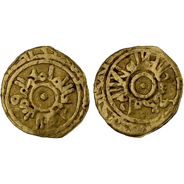 FATIMID: al-Mu'izz, 953-975, AV 1/4 dinar (0.86g), VF