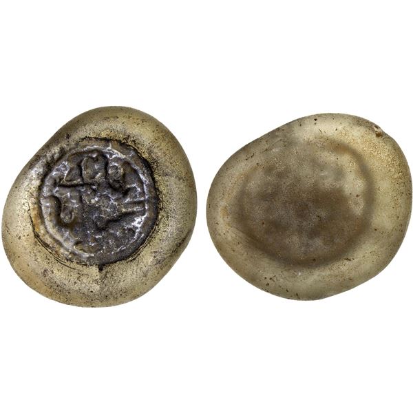 FATIMID: al-'Aziz, 975-996, glass weight (jeton) (2.89g), F-VF
