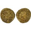 Image 1 : FATIMID: al-Hakim, 996-1021, AV 1/4 dinar (1.03g), Siqilliya (Sicily), AH393, VF-XF