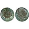Image 1 : FATIMID: al-Hakim, 996-1021, glass weight (jeton) (1.48g), VF-XF