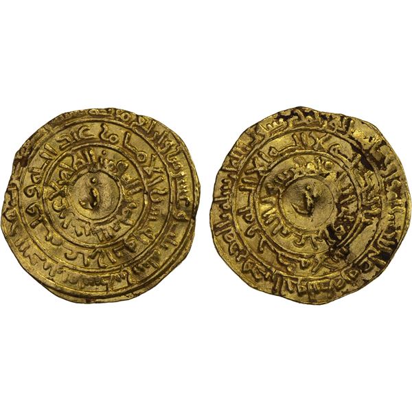 FATIMID: al-Zahir, 1021-1036, AV dinar (4.02g), Filastin, AH423, VF-XF