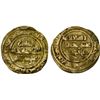 Image 1 : FATIMID: al-Zahir, 1021-1036, AV 1/4 dinar (0.94g), Siqilliya (Sicily), AH422, VF