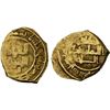 Image 1 : FATIMID: al-Zahir, 1021-1036, AV 1/4 dinar (0.78g) (al-Mah)diya, AH(4)32, VF
