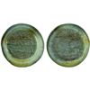 Image 1 : FATIMID: al-Zahir, 1021-1036, glass weight (jeton) (4.82g), VF
