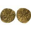 Image 1 : FATIMID: al-Mustansir, 1036-1094, AV stellate 1/4 dinar (0.98g), Siqilliya (Sicily), AH(4)55, VF