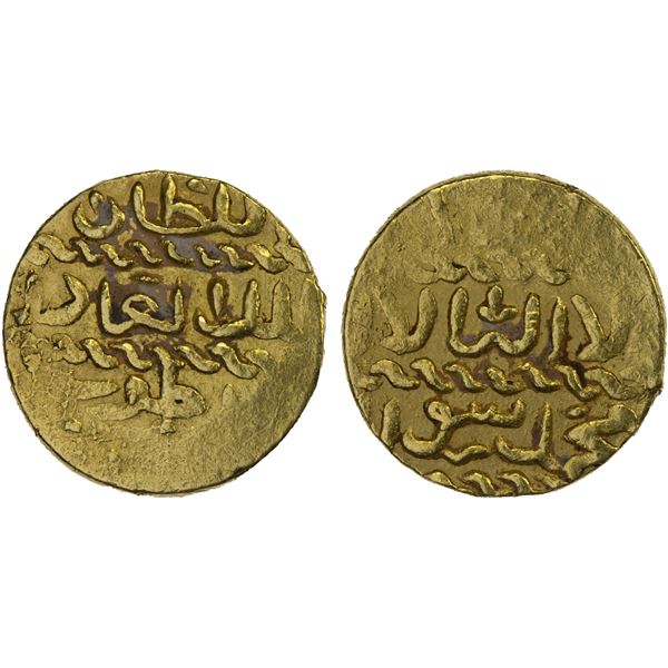 BURJI MAMLUK: Tumanbay I, 1501, AV ashrafi (3.32g), NM, ND, VF-XF