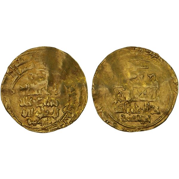 SELJUQ OF WESTERN IRAN: Mahmud II, 1118-1131, AV dinar (3.26g), AH512, VF