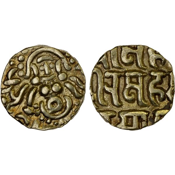 GHORID: Mu'izz al-Din Muhammad, 1171-1206, AV 4-1/2 masha (4.22g), [Bayana], ND, XF