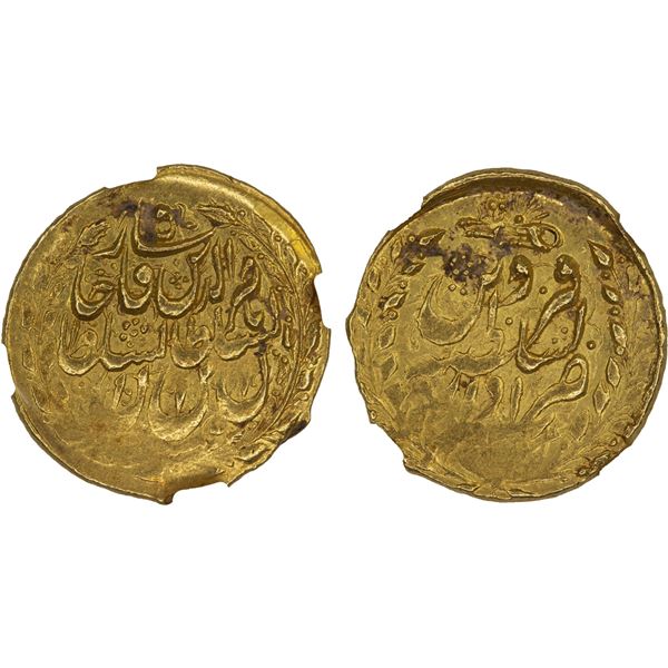 SAFAVID: Isma'il I, 1501-1524, AV ashrafi, NM/MM, ND, MS62