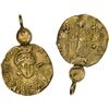Image 1 : CENTRAL ASIA: Byzantine style, ca. 6th/7th century, AV burial piece (3.21g), VF