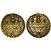 Image 1 : SARABHAPURIYAS OF KOSALA: Prasannamitra, ca. 550-530, AV bracteate (1.31g), XF