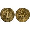 Image 1 : KUSHAN: Kanishka I, 127-151, AV dinar (7.39g), strong Fine