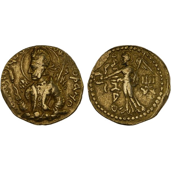 KUSHAN: Huvishka, 151-190, AV dinar (7.77g), VF