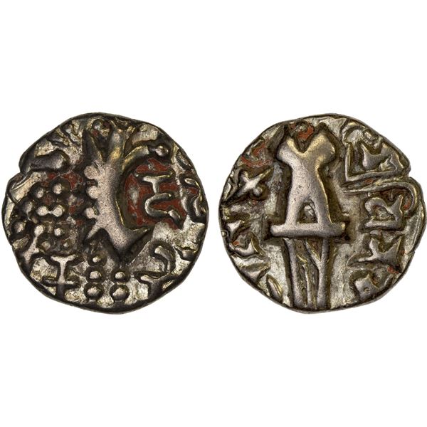 KIDARITE: Vinayaditya, ca. 776-807, debased AV dinar (7.58g), VF-XF
