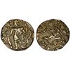 Image 1 : GUPTA: Chandragupta II, 383-412, AR dinar (8.89g), VF