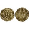Image 1 : CHANDELLAS OF BUNDELKHAND: Trailokya Varman, 1203-1245, AV 4-1/2 masha (4.15g), VF-XF